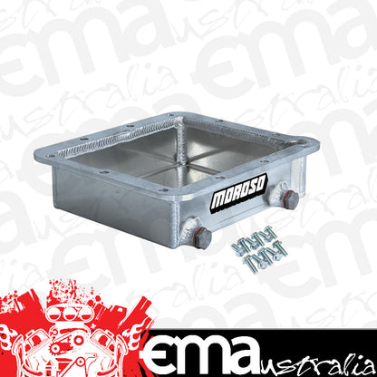 Moroso MO42040 Ford C4 Transmission Pan 2.5" Depth Fabricated Alloy