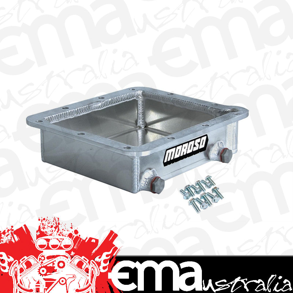 Moroso MO42040 Ford C4 Transmission Pan 2.5" Depth Fabricated Alloy