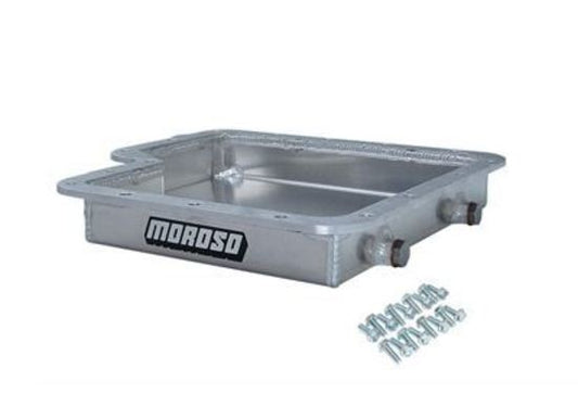 Moroso MO42060 Transmission Pan; Ford C6 Trans; Must Use w/Fram Filter Pn[Ft1055] Or Ford Pn[D3Tz7A098B]; 2.000 In. Depth; In