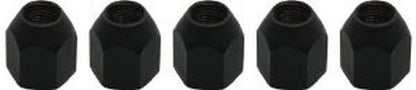 Moroso MO46320 Wheel Nuts 3/4" Hex 7/16" -20 Thread Black Oxide 5 Pack