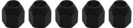 Moroso MO46340 Wheel Nuts 7/8" Hex 5/8"-18 Lh Thread Black Oxide 5 Pack