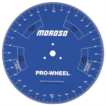 Moroso MO62191 18" "Pro-Wheel" Degree Wheel Blue