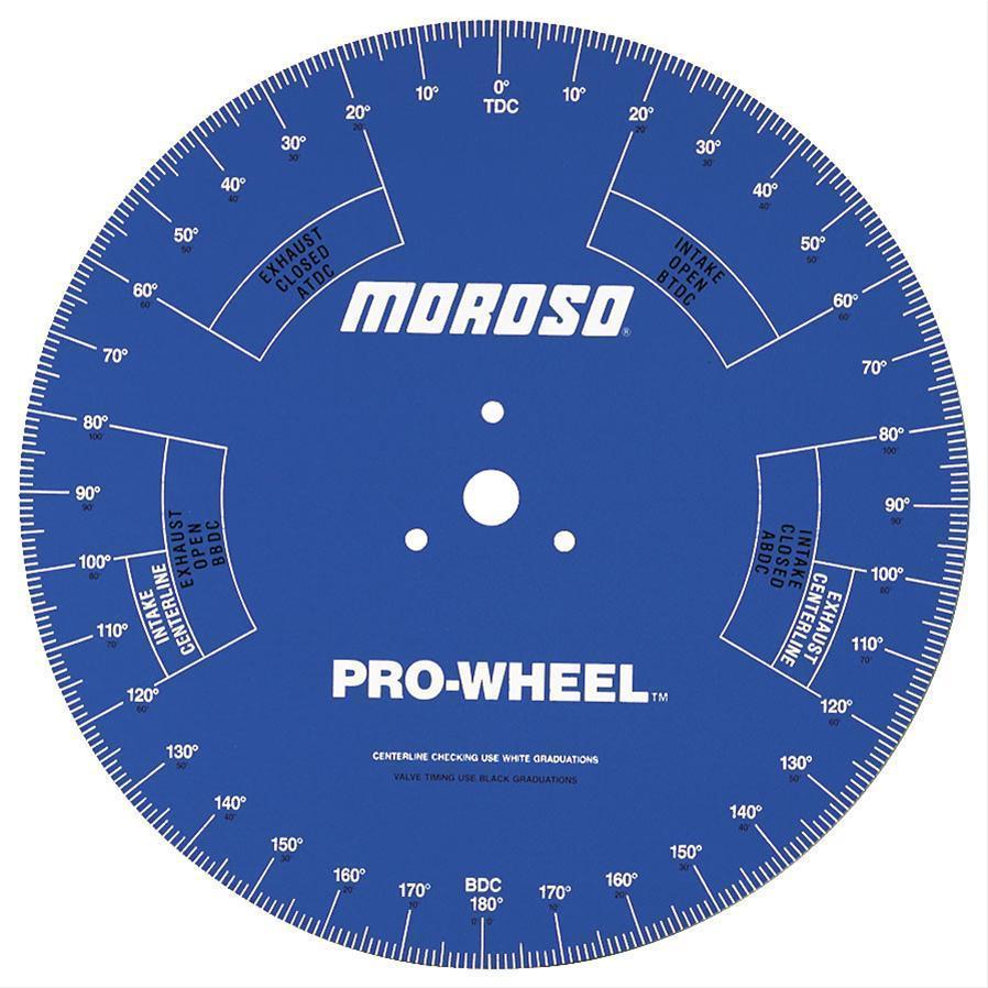Moroso MO62191 18" "Pro-Wheel" Degree Wheel Blue