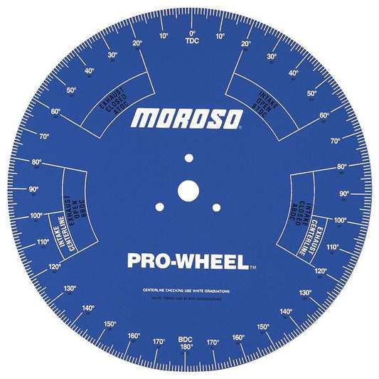 Moroso MO62191 18" "Pro-Wheel" Degree Wheel Blue