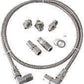 Aeroflow AF30-1004 Universalersal Turbo Oil Feed Line -3AN Line Kit. 1 Meter Long