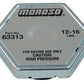 Moroso MO63313 Racing Radiator Cap (12-16 Lbs)