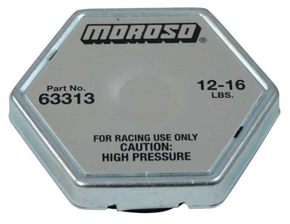 Moroso MO63313 Racing Radiator Cap (12-16 Lbs)