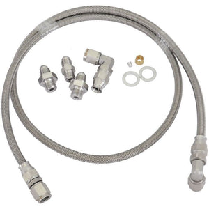 Aeroflow Performance AF30-1010 Universal -4AN Turbo Oil Line Kit