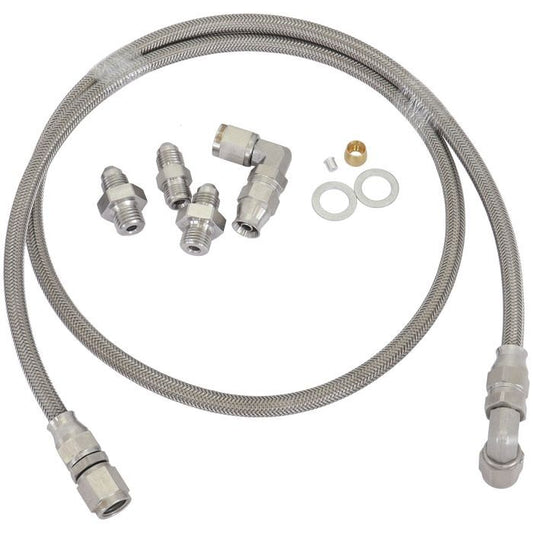 Aeroflow Performance AF30-1010 Universal -4AN Turbo Oil Line Kit