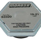 Moroso MO63320 Racing Radiator Cap (19-21 Lbs)