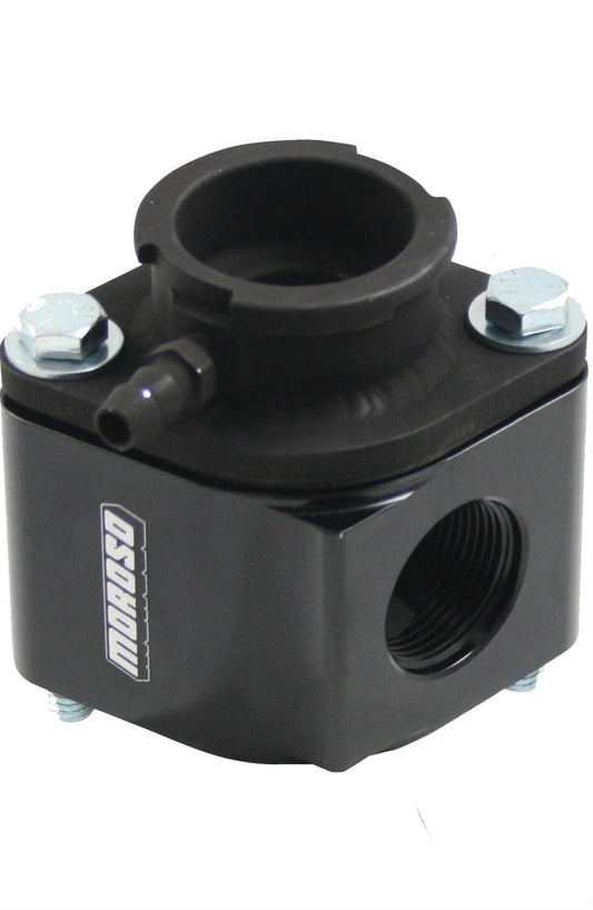 Moroso MO63424 Manifold Filler Neck Housing 90ƒ????¶ô¶ÝÇ??Ç?Çî Chev V8 Black