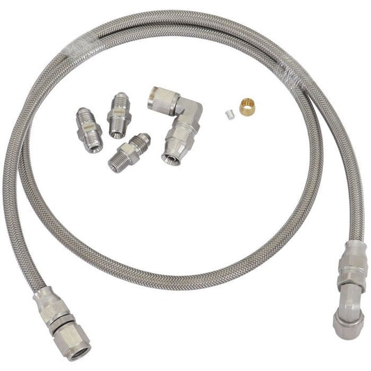 Aeroflow Performance AF30-1011 Universal -4AN Turbo Oil Line Kit