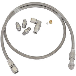 Aeroflow Performance AF30-1011 Universal -4AN Turbo Oil Line Kit