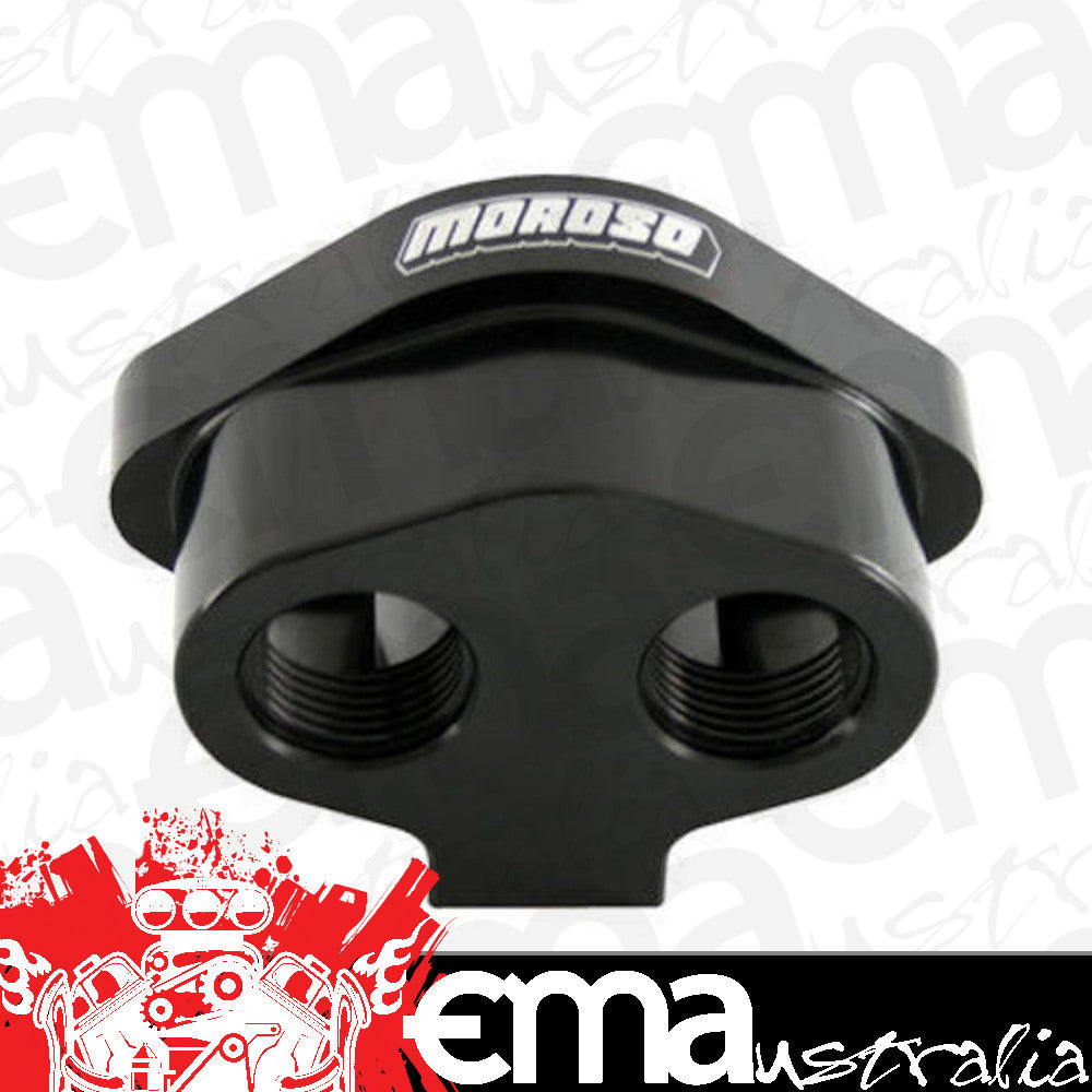 Moroso MO63425 Remote Thermostat Housing Bottom -12 An Inlet Ports