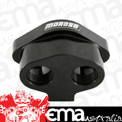 Moroso MO63425 Remote Thermostat Housing Bottom -12 An Inlet Ports