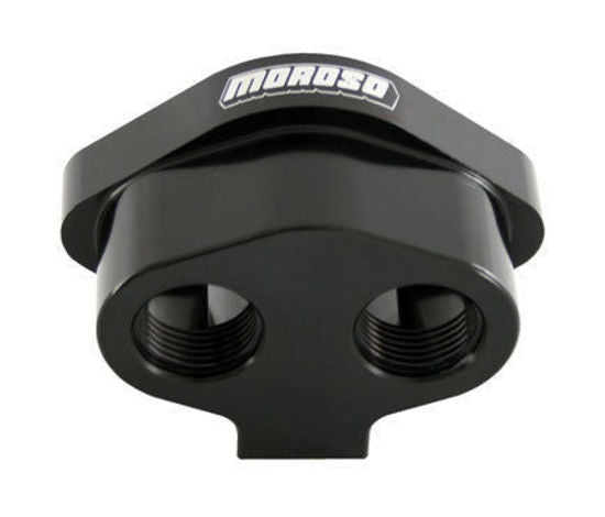 Moroso MO63425 Remote Thermostat Housing Bottom -12 An Inlet Ports