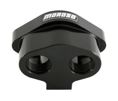 Moroso MO63425 Remote Thermostat Housing Bottom -12 An Inlet Ports
