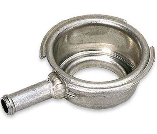 Moroso MO63485 Stamped Aluminium Filler Neck Universal Radiator Style Weld-On Natural Finish