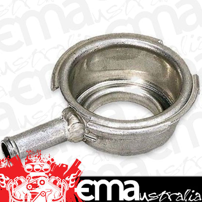 Moroso MO63485 Stamped Aluminium Filler Neck Universal Radiator Style Weld-On Natural Finish