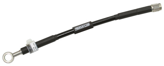 Aeroflow AF30-1500BLK 3/8" (10mm ) to -3AN 9" Long Line to Female -3AN Straight