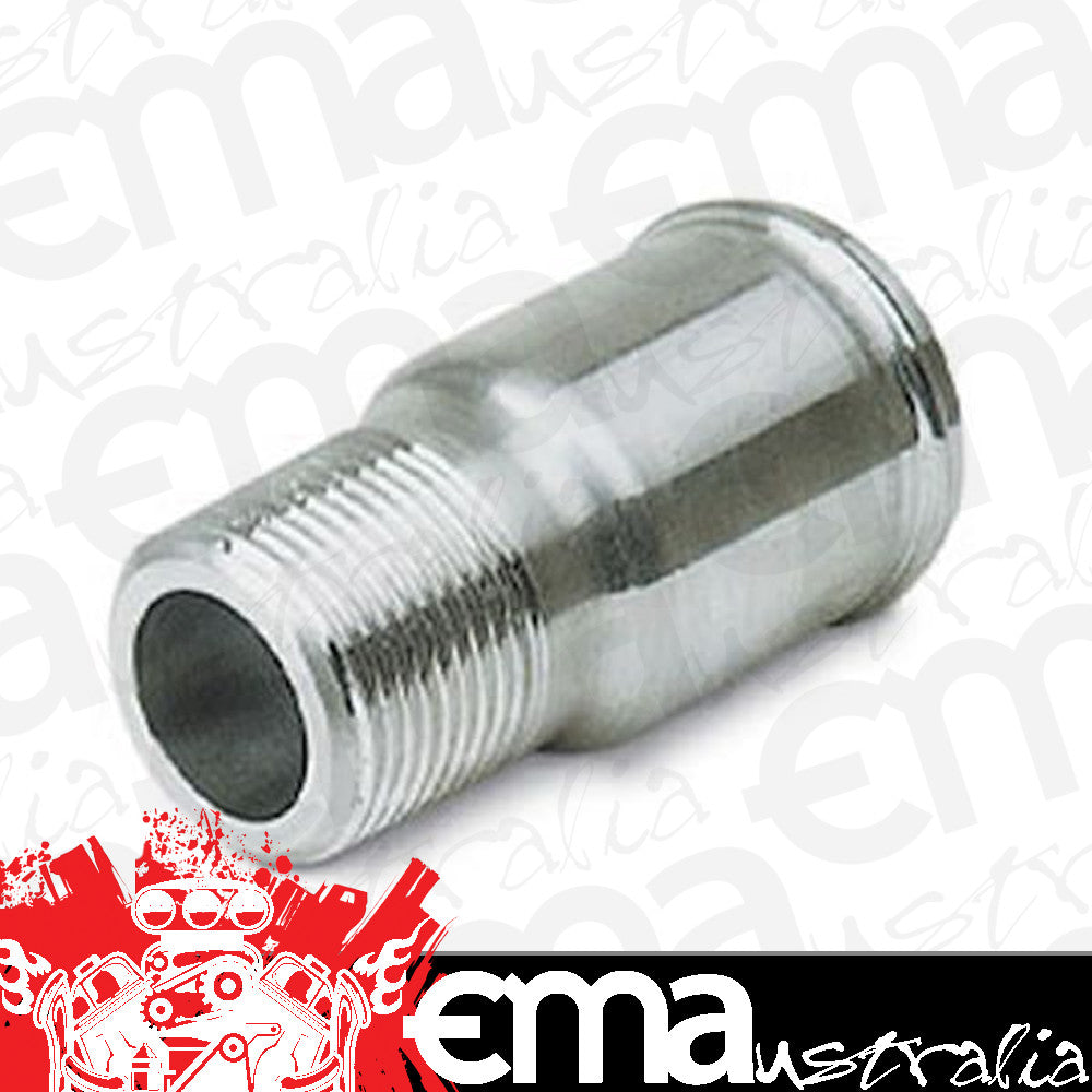 Moroso MO63543 Electric Water Pump Hose Fitting 1" Npt To 1.75" Radiator Hose