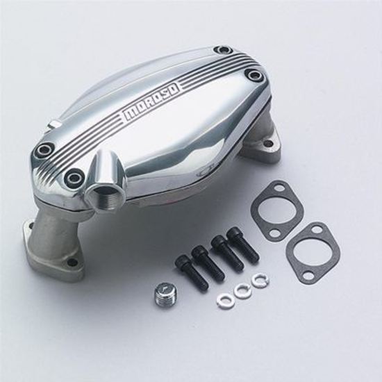 Moroso MO63546 Water Pump Electric 19 Gpm Aluminium Polished Plate Natural Body Chevrolet Big Block (each)