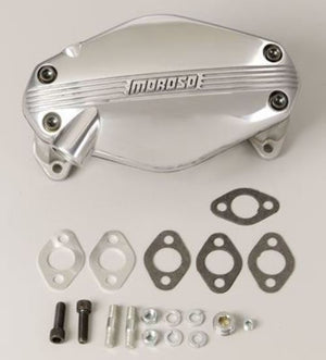 Moroso MO63555 Water Pump Electric 19 Gpm Aluminium Polished Plate Natural Body Chevrolet Small Block (each)