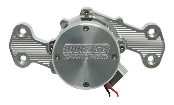 Moroso MO63557 Chev SB 283-400 Billet Alloy Electric Water Pump 30-37 Gpm