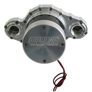 Moroso MO63570 Universal Remote Mount Billet Electric Water Pump 30-37 Gpm