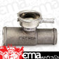 Moroso MO63740 Radiator Hose Filler Inline Aluminium Natural 1.5 In./1.25 In. (each)