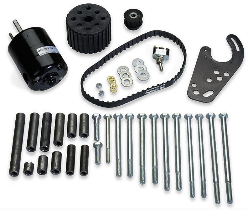 Moroso MO63750 Universal Electric Water Pump Drive Kit Suit Chev, Ford, Chrysler