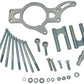 Moroso MO63829 Alternator Mount Kit (Suit SB Chev Use with Meziere Pump)