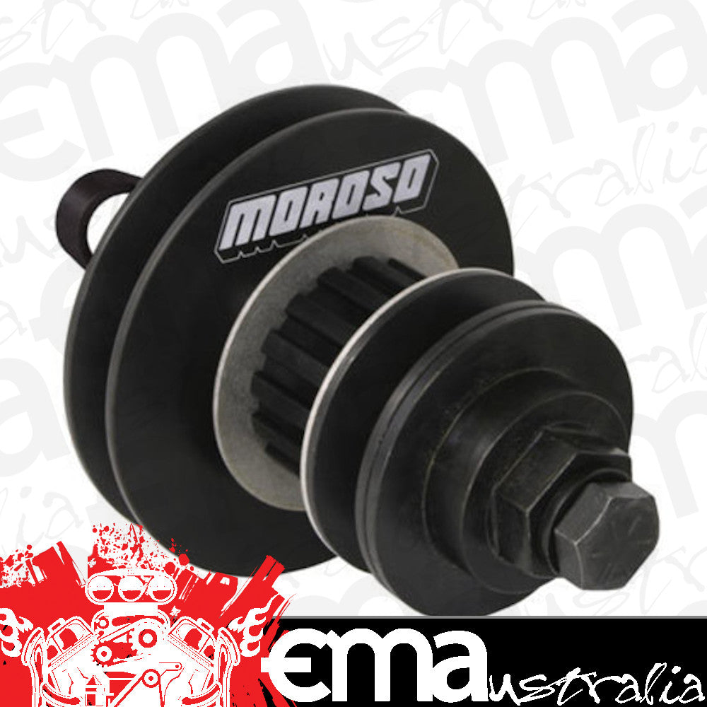 Moroso MO63857 Vacuum & Oil Pump Drive Kit (Suit SB Chev Short Style Flange Mount with Mandrel Length 2.990")