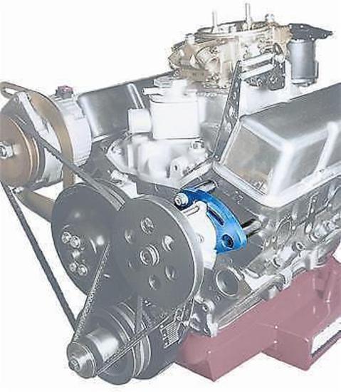 Chev Small Block Gen I 262-400 C.I.D Power Steering Pump Mounting Bracket Suit SB w/Late GM Pump Moroso MO63897