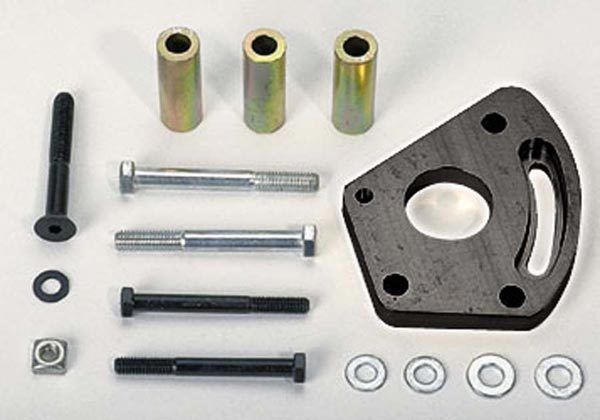 Chev Small Block Gen I 262-400 C.I.D Power Steering Pump Mounting Bracket Suit SB w/Late GM Pump Moroso MO63897