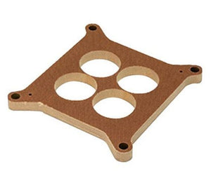 Moroso MO64943 1/2" Phenolic Wood Carburetor Spacer 4BBl Square Bore 4-Hole
