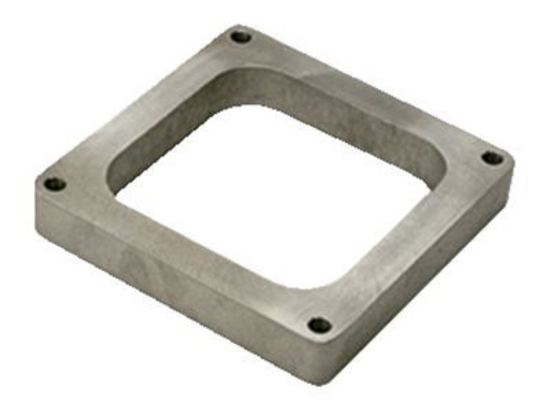 Moroso MO64950 Carburettor Spacer Aluminium 1 In. Thick Open Dominator Bore (each)