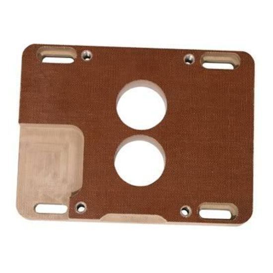 Moroso MO64952 Carb Adapter Phenolic 2BBl To 4BBl Holley Phenolic Adapter To Mount A Holley 4412 500Cfm 2BBl Carburettor To A Standard 4BBl Intake Man