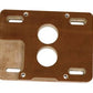 Adapts Holley No. 4412, 500 cfm 2bbl carburetors to a Standard Quadrajet Intake Manifold Phenolic Carburetor Adapter Rochester 4BBl Moroso MO64953