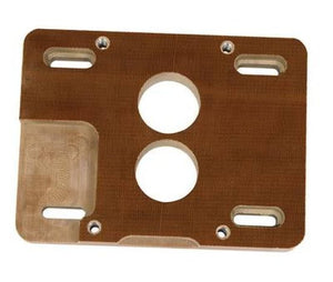 Adapts Holley No. 4412, 500 cfm 2bbl carburetors to a Standard Quadrajet Intake Manifold Phenolic Carburetor Adapter Rochester 4BBl Moroso MO64953