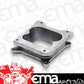 Moroso MO64960 Carburettor Adapter Aluminium Natural Open Center 4-Barrel Quadrajet Adapter 2.00 In. Thick Kit