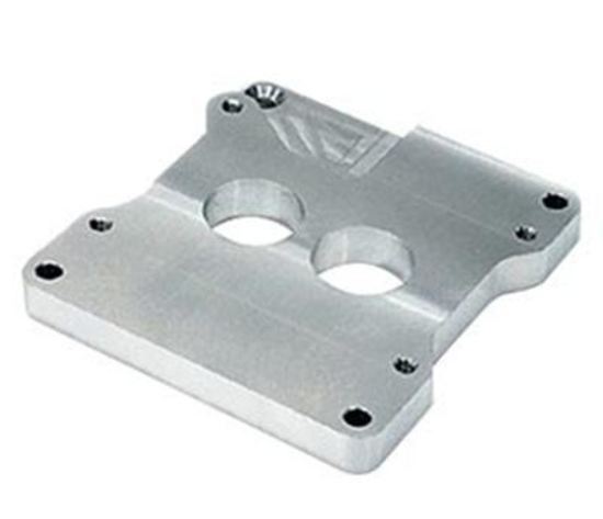 Moroso MO64966 Carburettor Adapter Aluminiumnatural2-Barrel Carburettor To 4-Barrel Manifold1.69 In. Bore.750 In. Thickkit