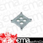 Moroso MO64991 Carburettor Spacer; 4150/4160 Carburettor; 4-Hole Plenum; 1.696 In. Dia. Bores; H-1 In.; Billet Aluminium;