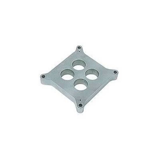 Moroso MO64991 Carburettor Spacer; 4150/4160 Carburettor; 4-Hole Plenum; 1.696 In. Dia. Bores; H-1 In.; Billet Aluminium;