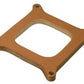 Moroso MO65015 1/2" Wood Carburetor Spacer 4BBl Square Bore Open Centre