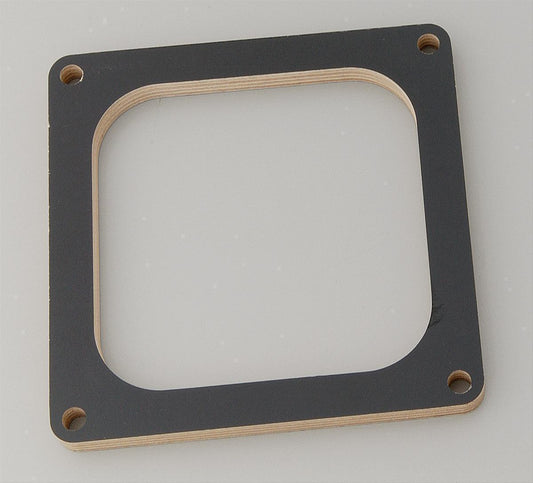 Moroso MO65016 1/2" Phenolic Wood Carburetor Spacer Dominator 4BBl Open Centre