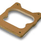 Moroso MO65018 1/2" Wood Carburetor Spacer Open Center Suit Quadrajet Carb