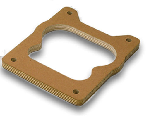 Moroso MO65018 1/2" Wood Carburetor Spacer Open Center Suit Quadrajet Carb