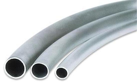 Moroso MO65345 5/8" Aluminium Hard Fuel Line 25 Foot Natural Finish Mor65345