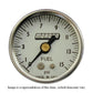 Moroso MO65372 1-1/2" Mech Fuel Pressure Gauge 0-60 PSI Chrome/White Mor65372